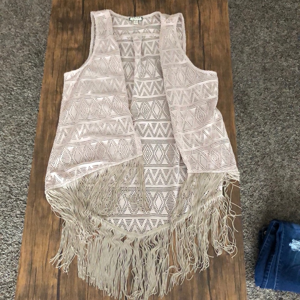 Tan vest